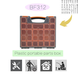 Organizzatori di parti Hardware cassetta degli attrezzi di stoccaggio Versatile e durevole scatola portaoggetti portatile - Product Image 6