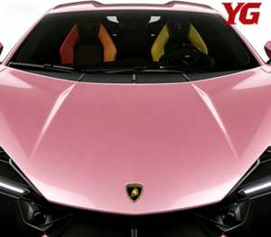 Vinilo para Rotulación de Vehículos, Película para Cambiar el Color de la Carrocería, PET Brillante Rosa <span class=keywords><strong>Piggy</strong></span>, 7.5mil, 1 Año de Garantía - Product Image 1