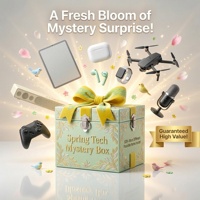 Caja Misteriosa Electrónica de Alta Calidad para Regalo del Festival de Primavera, Sorpresa Aleatoria de 1-5 Piezas: Tablet, Dron, Auriculares, Caja Misteriosa de Alta Gama