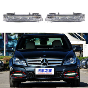 ไฟเดย์ไลท์ LED สำหรับกันชนหน้า Mercedes-Benz DRL สำหรับรุ่น W204 W212 R172 - Product Image 1