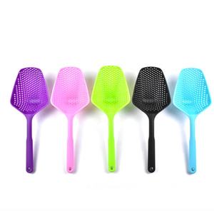 Cuillères à fente pour aliments grande cuillère en plastique personnalisée passoire résistante à la cuisine pour légumes cadeaux promotionnels - Product Image 3