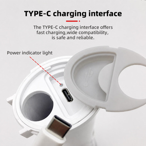 Electric Rechargeable Plastic Cleaning Brush with <strong>Turbo</strong> <strong>Scrub</strong> Squeegee Scrubber-Eco-Friendly Household Use - Product Image 3
