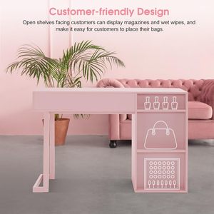 <span class=keywords><strong>Mesa</strong></span> de Manicura Moderna de Madera con Cajones de Almacenamiento y Exhibición para Salón de Belleza, <span class=keywords><strong>Precio</strong></span> de Fábrica - Product Image 5