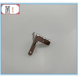 Charnière de meuble Guan Yan Wujin 22x29mm 90 degrés en fer plaqué pour boîte à bijoux et porte de placard - Product Image 2