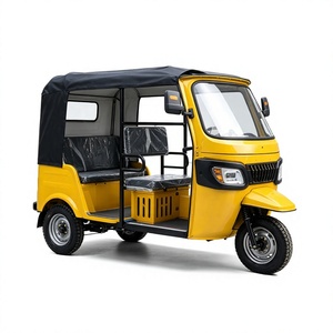 Triciclo de Pasajeros Refrigerado por Agua con Capota Impermeable, Taxi de Tres Ruedas de 60 km/h para Transporte Urbano y Rural - Product Image 1