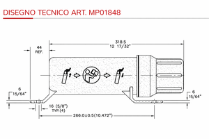 Caja Tubular Portadocumentos Universal Resistente al Agua MP01666 MP01848 MP01671 para Tractor Agrícola, Camión, Remolque - Product Image 4