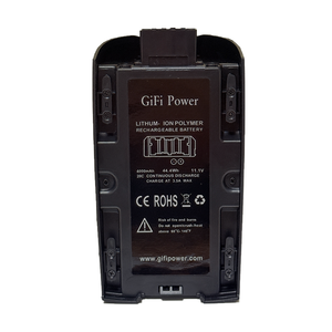 Bateria Lipo Vermelha de Substituição 44.4Wh 11.1V para <span class=keywords><strong>Drone</strong></span> <span class=keywords><strong>Parrot</strong></span>, Bateria de 4000mAh para <span class=keywords><strong>Parrot</strong></span> Bebop 2 - Product Image 2