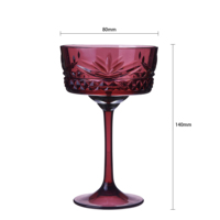 Nouveaux verres à boire de luxe en Tritan et acrylique cristallin, lot de 4, capacité 10 oz, résistants aux chocs et réutilisables