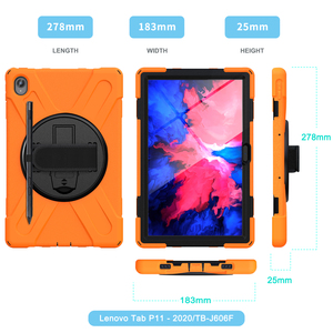 Étui de protection avec béquille <span class=keywords><strong>housse</strong></span> de <span class=keywords><strong>tablette</strong></span> robuste pour <span class=keywords><strong>Lenovo</strong></span> Tab <span class=keywords><strong>P11</strong></span>/<span class=keywords><strong>P11</strong></span> <span class=keywords><strong>Plus</strong></span> 11 pouces 2021TB-J606F/J607F - Product Image 6