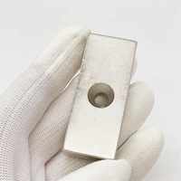 Fabricantes de Materiales Magnéticos NdFeB, Imán Potente N52, Imanes de Tierras Raras, Imán de Neodimio con Orificio Roscado