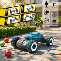 Robot RC 2,4 GHz pour cascades, rotation à 360 degrés, déformable, 4 canaux, portée de contrôle de 25 m, télécommande à détection gestuelle