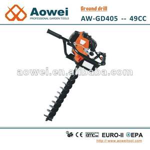 Nieuw Ontwerp Benzine Gas Aangedreven Aarde Vijzel <span class=keywords><strong>3</strong></span> Bits 2 Slag Paalgat Graafmachine Grondboor - Product Image 3