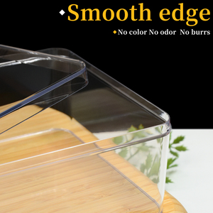 Caja para Tiramisú, Contenedor de Plástico PS de Grado Alimenticio con Tapa para Empacar Pasteles de Mousse, Caja Transparente para Almacenamiento de Postres al por Mayor - Product Image 2