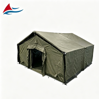 Tente à structure en aluminium, abri modulaire portable quatre saisons pour les opérations de sauvetage d'urgence et les interventions en cas de catastrophe, tente de commandement sur le terrain