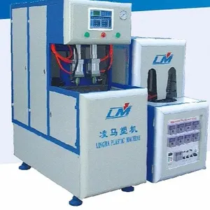 semi Automatic Blowing Machine Blower 2Cavity Pet Blow Moulding Hot Fill Bottle