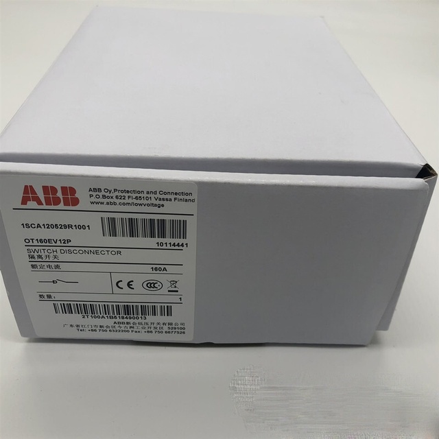 OT160EV12P 1SCA022753R0010 OT Disconnect Switch PLC