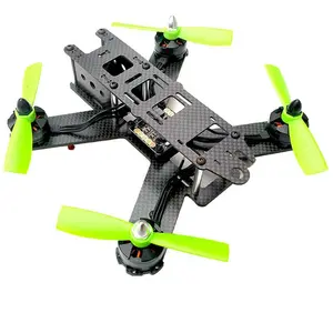 100% 3K ألياف الكربون drone إطار QAV210-180 الكربون الألياف drone أجزاء معالجة يمكن تخصيصها وفقا للصورة