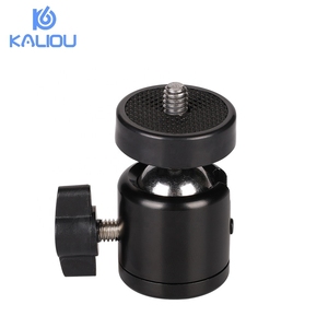 Trépied à montage professionnel <span class=keywords><strong>360</strong></span> degrés pivotant 1/4 "vis Mini adaptateur à rotule pour appareil photo reflex numérique Go Pro - Product Image 1