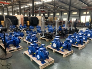 Bomba centrífuga horizontal de una etapa de acero del fabricante, con eje desnudo, para suministro de agua limpia, sistema de alta potencia de motor - Product Image 5
