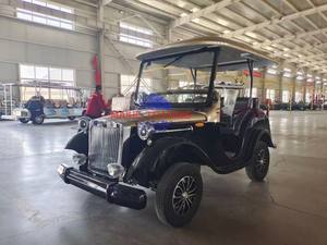 Offre Spéciale : Voiture Électrique Personnalisée Bleu Clair pour Club Automobile, Chariot de Tourisme, Voiture de Golf Vintage à Prix Réduit à Vendre - Product Image 2