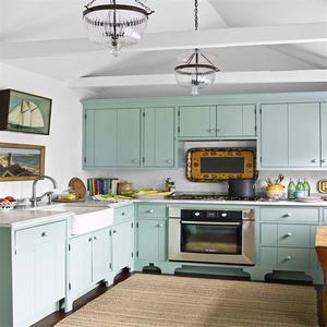 Ensembles d'armoires de <span class=keywords><strong>cuisine</strong></span> modernes <span class=keywords><strong>peinture</strong></span> <span class=keywords><strong>vert</strong></span> <span class=keywords><strong>olive</strong></span> de haute qualité style armoires personnalisées lignes supérieures - Product Image 5