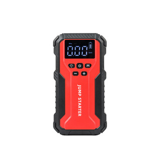 Démarreur de voiture compact 8000mAh 600A (pic 1800A) avec pompe à air d'urgence et sortie USB - Product Image 3