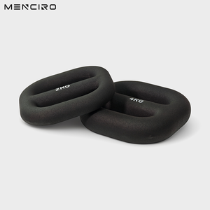 Impugnatura per Manubri Rivestita in Plastica per Uomini e Donne, per Allenamento Fitness e Sollevamento Pesi - Product Image 6