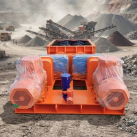Concasseur à double rouleaux pour électrolytes, broyage précis pour usine d'aluminium