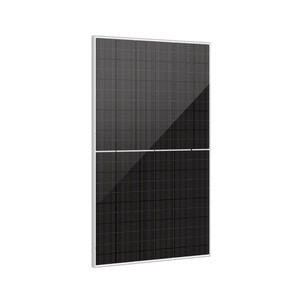 แผงโซลาร์เซลล์แบบสองหน้าประสิทธิภาพสูง 700W/720W กระจกสองชั้น 210 มม. 132 เซลล์ HJT โมโนแบบฮาล์ฟเซลล์ สีดำทั้งหมด ประสิทธิภาพ 20% รับประกัน 15 ปี - Product Image 1