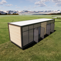 Maisons en conteneur en béton pour le bureau et le salon Conception de maison mobile avec livraison gratuite en Thaïlande pour les hôtels et les environnements de couchage