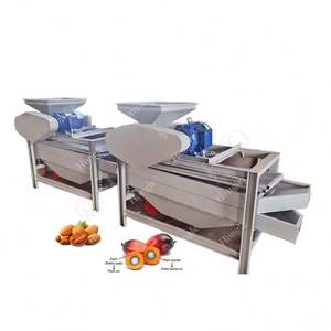 Fabrik Palm Kennel Shell Cracker und Separato Line Palm Nuts Brecher und Sortierer Mandel Schälmaschine Brech maschine - Product Image 5