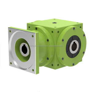 90-độ góc bên phải xoắn ốc bánh răng côn diễn xoắn ốc bevel hộp số Worm Gear Reducer cho máy CNC - Product Image 2