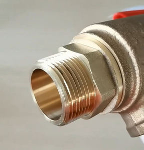 Basınç Tahliye Koruması 16bar Pirinç Tahliye Emniyet Valfleri 1/2 inç Isıtma Sistemi için - Product Image 4