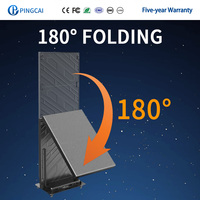 Pantalla LED para Eventos Pingcai P3 de 3 mm, 640 x 1920 mm, 2.0 pies x 6.29 pies