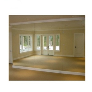 Large Frameless Modern Gym Dance Studio <b>Mirror</b> Large Wall Safety Vinyl Wall <b>Mirror</b> Price Per Square Meter - Product Image 2