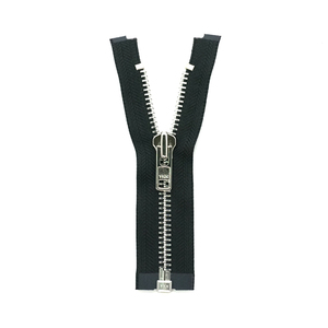 YKK Zipper High Heavy Duty Open-End Long <strong>Chain</strong> Pull Wholesale Price Custom Black Metal Zipper for Handbag Casual Leather <strong>Jacket</strong> - Product Image 2