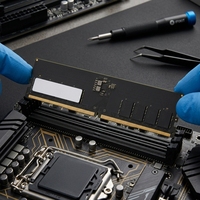 Mémoire de bureau SDRAM UDIMM Micron MTC8C1084S1UC56BD1 16 Go 1RX8 DDR5 2800 MHz 288 broches 1,1 V CL46