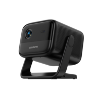 Proyector de Lente de Enfoque Automático, Proyector Inteligente Android para Cine en Casa, Videoproyector 4K, Proyector 3D DLP con Luz LED, Full HD 1080P