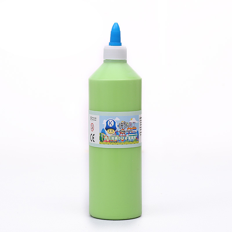 500ml watercolor apple green