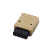 Auto-GPS-Diagnose stecker OBD-Hands chale mit vergoldetem Stecker mit gebogener Nadel