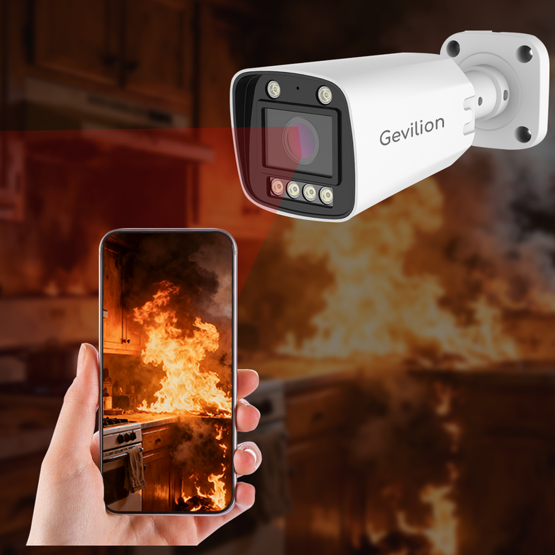Gevilion 5MP 4CH 8CH Wifi Camera