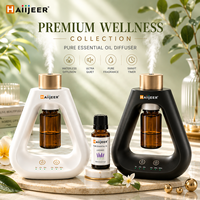 Nouveau Diffuseur d'Huiles Essentielles Aroma Nébulisant Portable Sans Eau de Luxe pour Bureau, Danseur, Maison, Pur et Mini Humidificateur Naturel
