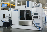 Centre d'usinage vertical CNC à grande vitesse VMC1165 pour le traitement des métaux 3 axes avec système de contrôle Fanuc