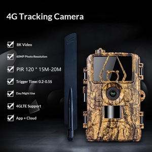 CSSIWE CSW801G Déclencheur 0,2s, 8 piles AA, Vidéo 8K, Double objectif 60MP, Caméra de <span class=keywords><strong>chasse</strong></span> 4G LTE Cellulaire - Product Image 5