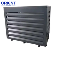 Maison Custom Made Split System Climatiseur Couvre Métal Décoratif Extérieur Ac Cover