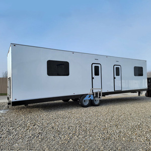 <span class=keywords><strong>Vente</strong></span> flash : <span class=keywords><strong>Remorque</strong></span> de bureau mobile de 40 pieds avec salle de bain, centre de commande, <span class=keywords><strong>remorque</strong></span> de bureau sur roues pour chantier de construction - Product Image 1