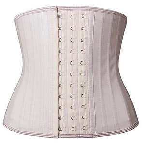 Corset en <span class=keywords><strong>Latex</strong></span> désossé pour femmes, ceinture de Sport, taille haute, accessoire de maintien pour le corps, 25 baleines en acier - Product Image 5