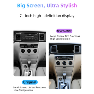 Navegación Android 15 de 7 pulgadas dedicada a <span class=keywords><strong>Toyota</strong></span>, compatible con modelos como Corolla, Camry, RAV4, Highlander y C-HR. - Product Image 2