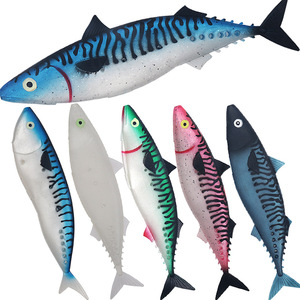 Señuelo blando de PVC de 29 cm y 67 g para pesca de caballa en barco. - Product Image 5