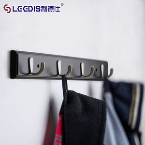 <b>Wall</b> Mounted Clothes Hooks Rectangle Durable Simple Style Bedroom Hook <b>Coat</b> <b>Rack</b> 6337 6338 - Product Image 3